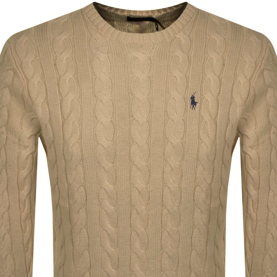 Ralph lauren brown jumper clearance